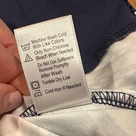 Pebble Beach | Women’s Navy and Floral Print Dress - Picture 15 of 16